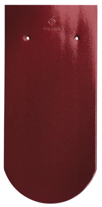 Vínově červená glazura