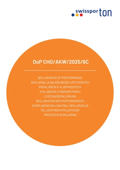 Prohlášení o vlastnostech (DOP 1) - univerzální střešní betonové doplňky