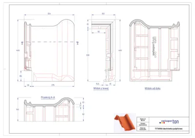 tech draw TITANIA shed roof tile.zip