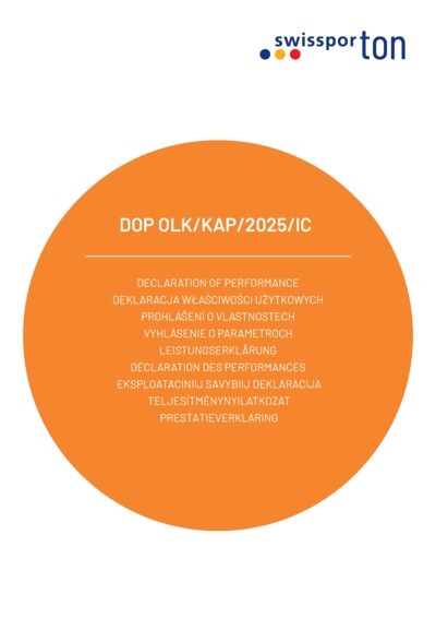Prohlášení o vlastnostech (DOP 1) - KIOTO