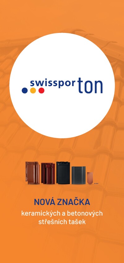 Brožura swissporTON - NOVÁ ZNAČKA keramických a betonových střešních tašek