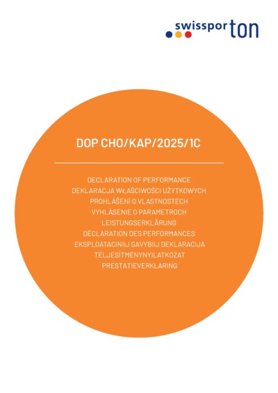 Prohlášení o vlastnostech (DOP 1) - KAPSTADT