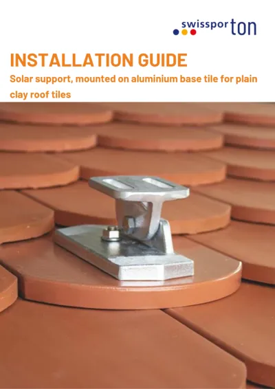 swissporTON_Installation_guide_Solar_support_for_aluminium_base_Plain_tiles_2025_EN.pdf