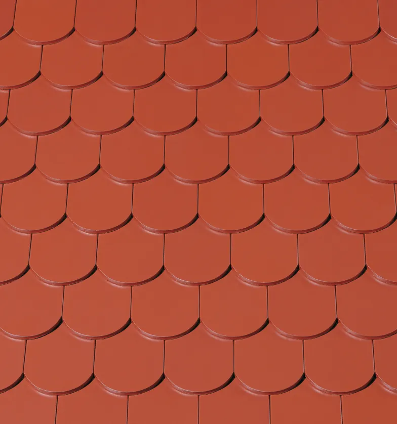 Měděně červená engoba