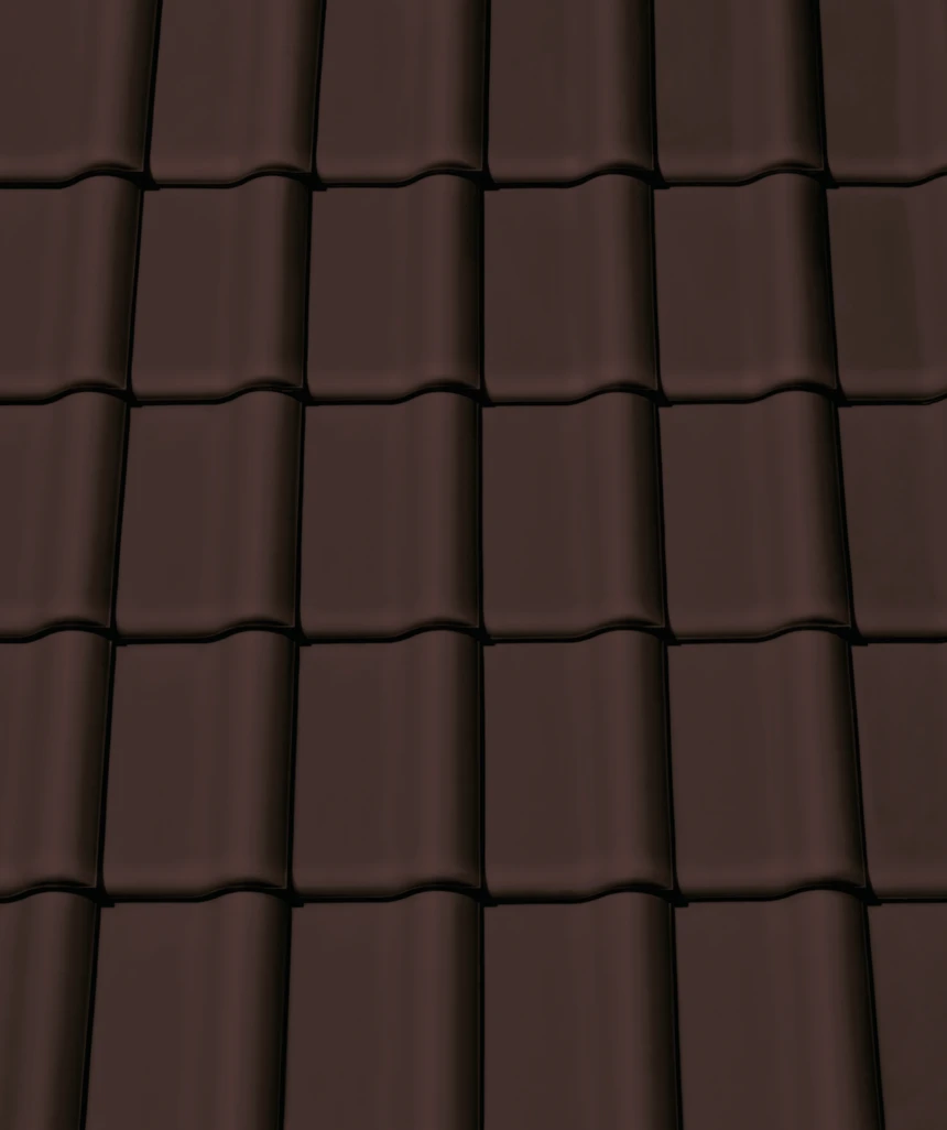 Tmavě hnědá engoba