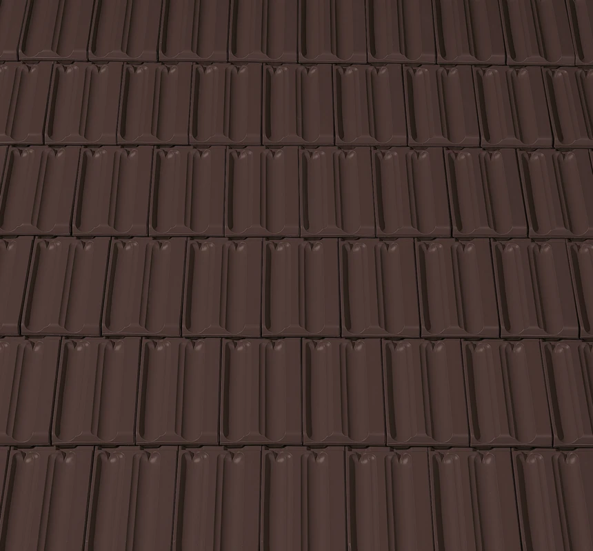 Tmavě hnědá engoba